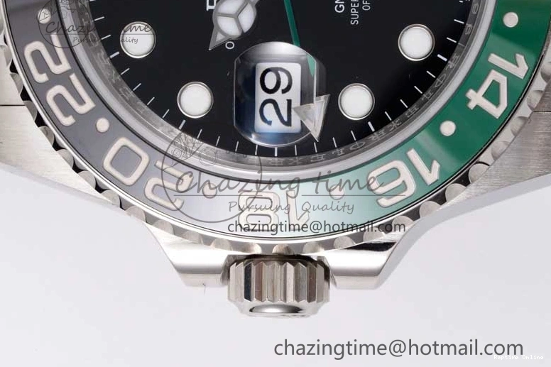 0409 HighQuality GMT Master II 126720 VTNR 904L SS Clean Factory 1:1 Best Edition on Oyster Bracelet VR3186 CHS 2375